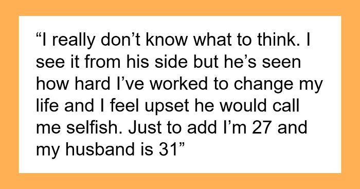 Husband Calls His Wife “Selfish And Vain” For Choosing Surgery Over Having Another Baby