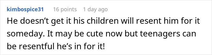 Comment about brother with 4 kids from 4 different women and the impact on his children's feelings shown in text. Comment about brother with 4 kids from 4 different women and the impact on his children's feelings shown in text.