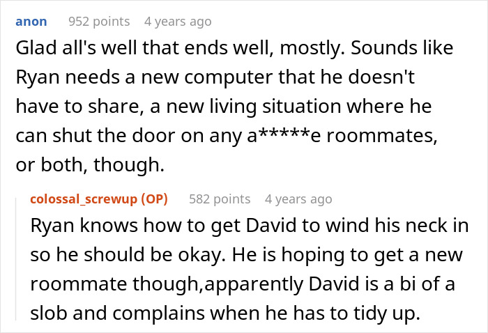 Reddit conversation discussing fragile masculinity and relationship issues caused by discomfort with girlfriend’s friends’ Halloween costume. Reddit conversation discussing fragile masculinity and relationship issues caused by discomfort with girlfriend’s friends’ Halloween costume.