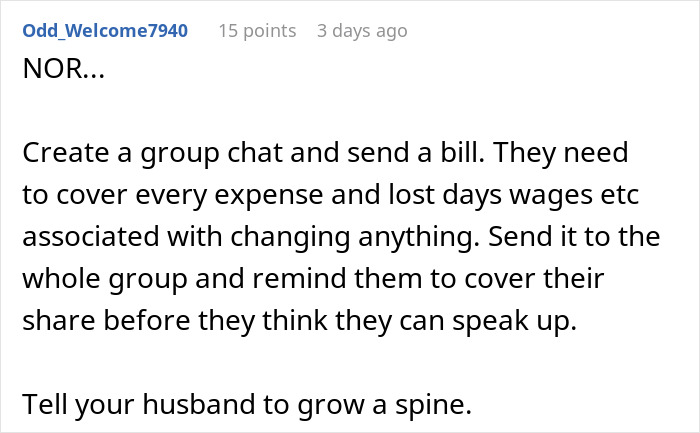 Alt text: Selfish sister-in-law disrupting couple’s honeymoon plans with surprise wedding, causing emotional conflict.