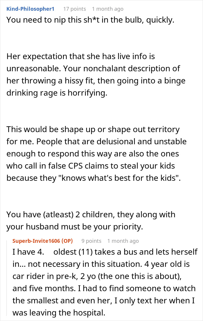 Online discussion about mother accusing daughter of kidnapping after lack of updates during child’s medical procedure. Online discussion about mother accusing daughter of kidnapping after lack of updates during child’s medical procedure.