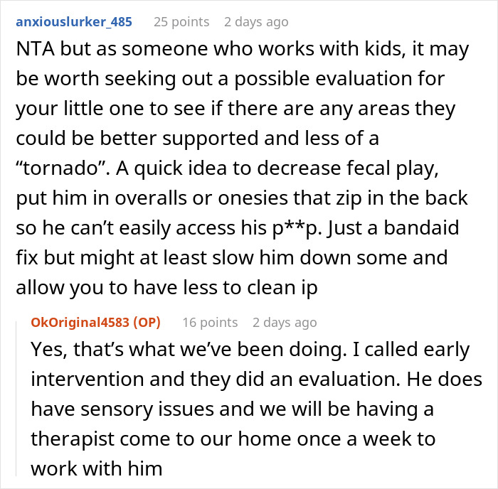 Reddit conversation showing exhausted mom discussing challenges of managing kids and a messy house amid friend’s criticism. Reddit conversation showing exhausted mom discussing challenges of managing kids and a messy house amid friend’s criticism.