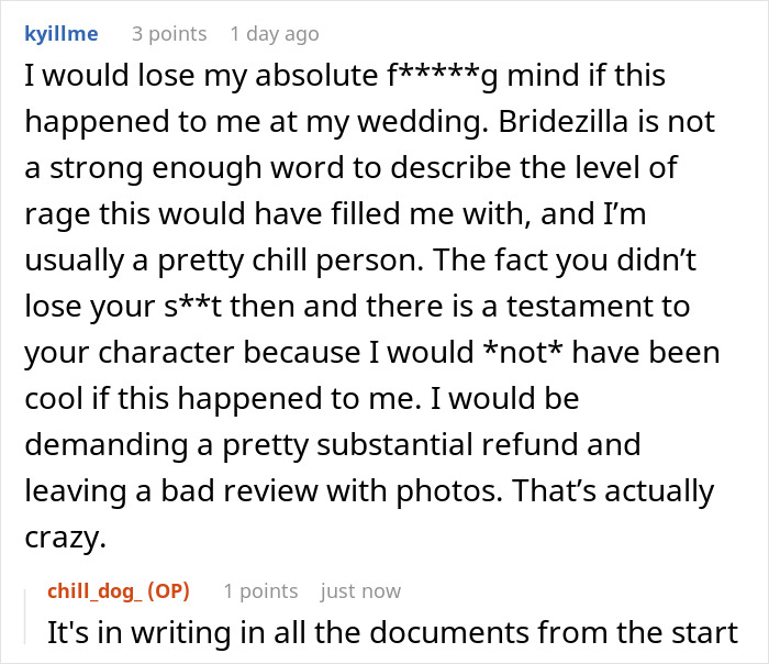Text conversation about wedding vendors causing frustration by leaving bride without cupcakes due to allergy concerns. Text conversation about wedding vendors causing frustration by leaving bride without cupcakes due to allergy concerns.