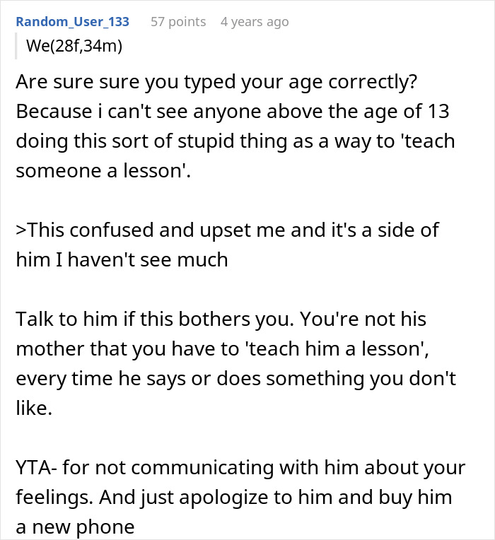 Woman trying to teach her boyfriend empathy, accidentally breaking his phone while discussing feelings and communication. Woman trying to teach her boyfriend empathy, accidentally breaking his phone while discussing feelings and communication.