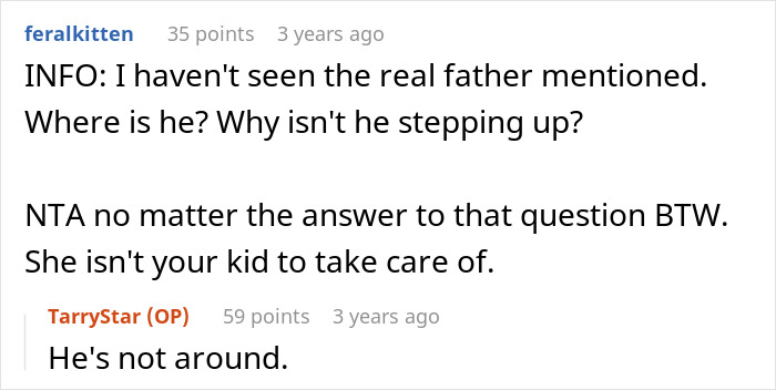 Online forum discussion about a 19-year-old refusing caregiver role for disabled stepsister in a family conflict scenario.