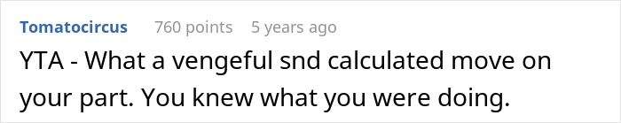 Screenshot of a comment describing a calculated and vengeful move related to selling grandma’s leather shoes. Screenshot of a comment describing a calculated and vengeful move related to selling grandma’s leather shoes.