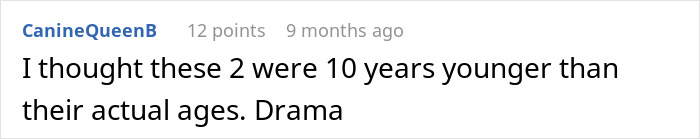 Screenshot of a Reddit comment discussing age perception, related to a pregnant woman going no-contact after Thanksgiving conflict. Screenshot of a Reddit comment discussing age perception, related to a pregnant woman going no-contact after Thanksgiving conflict.