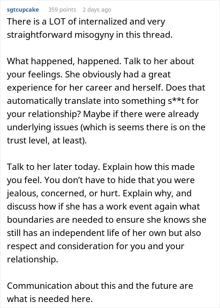 Woman attends gala with client as his date, sparking husband’s doubts and questions about their relationship. Woman attends gala with client as his date, sparking husband’s doubts and questions about their relationship.
