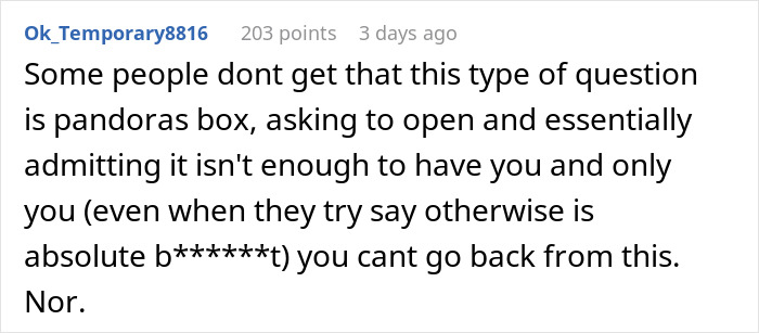 Man drops to one knee with ring, reveals open marriage twist, causing girlfriend to walk away in shock. Man drops to one knee with ring, reveals open marriage twist, causing girlfriend to walk away in shock.