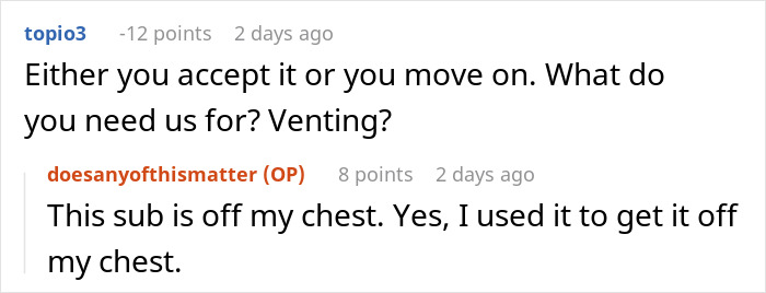 Screenshot of an online discussion about a gym influencer lying and the impact on her relationship. Screenshot of an online discussion about a gym influencer lying and the impact on her relationship.