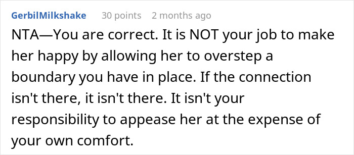 Comment on a forum sharing views about boundaries and roles in a woman obsessed with being a bonus mom situation. Comment on a forum sharing views about boundaries and roles in a woman obsessed with being a bonus mom situation.