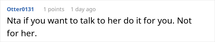 Screenshot of online comment discussing a mom telling daughter she wishes she was never born and their broken relationship. Screenshot of online comment discussing a mom telling daughter she wishes she was never born and their broken relationship.