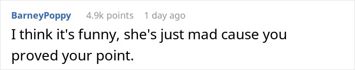 Screenshot of a social media comment about a man secretly filming his wife to prove she eats his fries causing family drama.