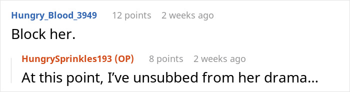 Screenshot of a social media comment thread discussing a woman calling out her bestie after rejection and new dating news. Screenshot of a social media comment thread discussing a woman calling out her bestie after rejection and new dating news.