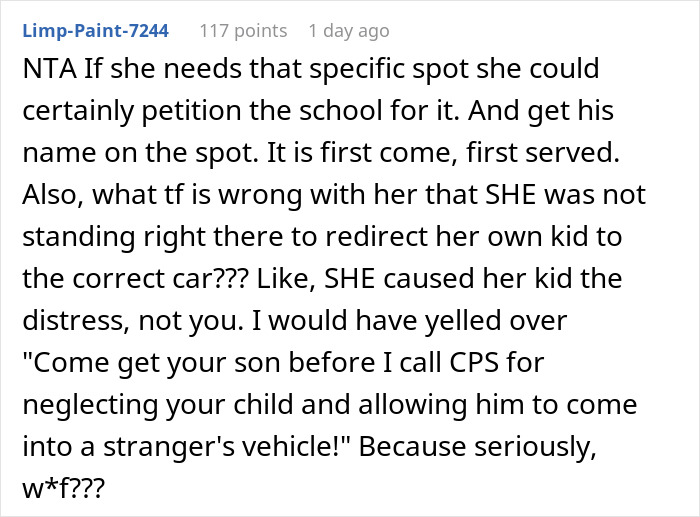 Screenshot of a Reddit comment discussing a mom standing her ground over autistic student’s needs at school. Screenshot of a Reddit comment discussing a mom standing her ground over autistic student’s needs at school.