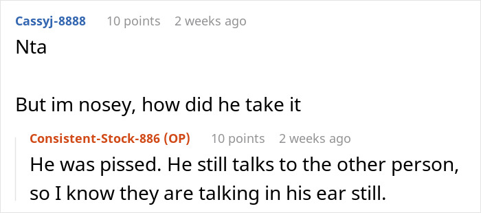 Online conversation showing a user venting about a useless bro who loses it, with a lesson taught by doing exactly what he said. Online conversation showing a user venting about a useless bro who loses it, with a lesson taught by doing exactly what he said.