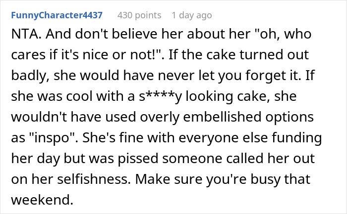 Comment discussing a bride who thinks she can throw an elaborate wedding without spending a cent and faces a reality check. Comment discussing a bride who thinks she can throw an elaborate wedding without spending a cent and faces a reality check.