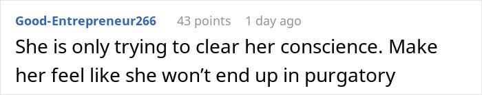 Text comment on a screen discussing a mom telling her daughter she wishes she was never born and shock over no reconciliation after 12 years. Text comment on a screen discussing a mom telling her daughter she wishes she was never born and shock over no reconciliation after 12 years.