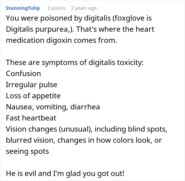 Woman realizes ex might have been poisoning her after months of mysterious illness and strange symptoms including vision changes. Woman realizes ex might have been poisoning her after months of mysterious illness and strange symptoms including vision changes.