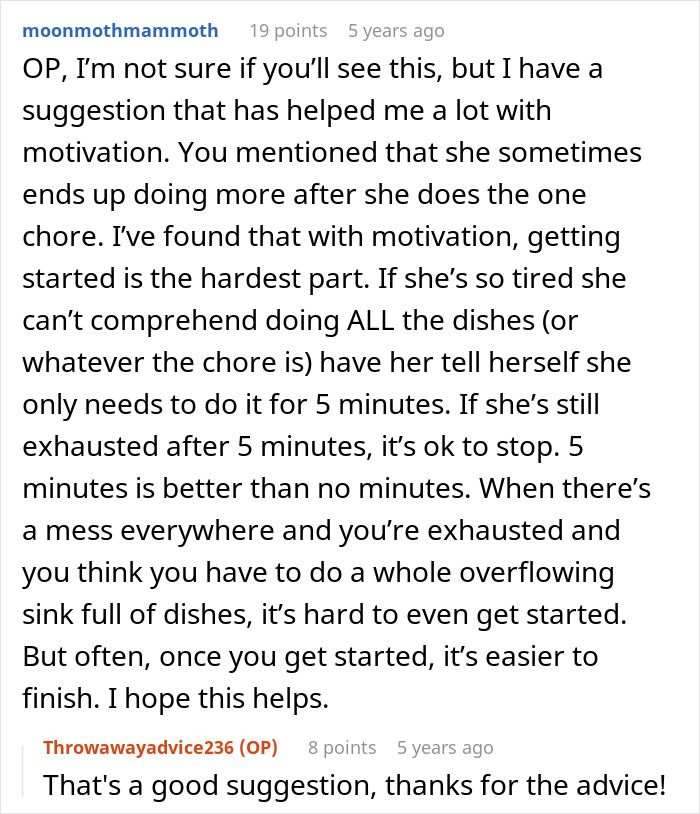 Commenter shares motivation tips for overcoming laziness linked to depression, emphasizing small steps and persistence. Commenter shares motivation tips for overcoming laziness linked to depression, emphasizing small steps and persistence.