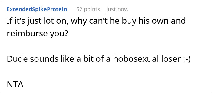 Text conversation screenshot showing someone calling out a boyfriend for using fancy products without permission. Text conversation screenshot showing someone calling out a boyfriend for using fancy products without permission.