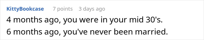 Screenshot of a social media comment discussing a couple's honeymoon despite a selfish SIL’s surprise wedding attempt.