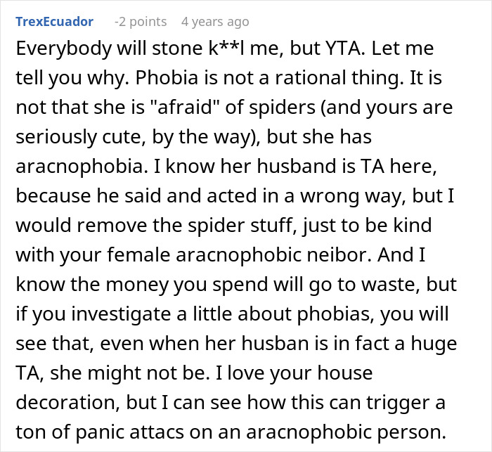 Neighbor threatens couple over Halloween decor displayed in their yard with intense decorations and spooky props.