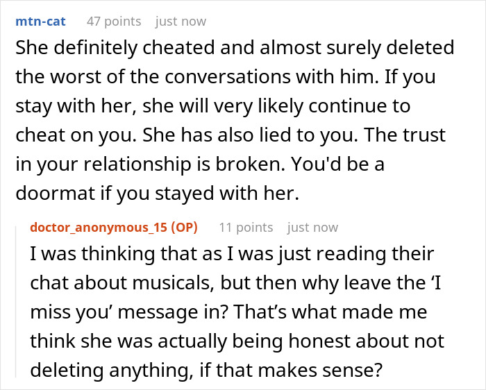 Online discussion about a guy discovering his ex-wife’s cheating with his best man and fearing threats to his new relationship.