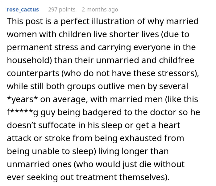 Burnt-out wife frustrated as husband fails to feed baby once a night, highlighting parenting stress and household imbalance.