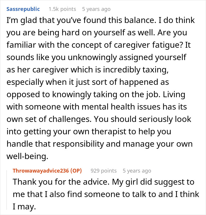 Screenshot of an online discussion about caregiver fatigue and mental health challenges related to depression and laziness. Screenshot of an online discussion about caregiver fatigue and mental health challenges related to depression and laziness.