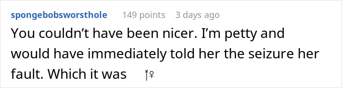 Commenter discussing a confrontation involving service dog fraud and a shopper being attacked over it. Commenter discussing a confrontation involving service dog fraud and a shopper being attacked over it.