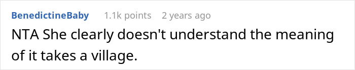 Screenshot of an online comment discussing a mom of 4 disrupting group activities by bringing her kids, causing neighbor issues. Screenshot of an online comment discussing a mom of 4 disrupting group activities by bringing her kids, causing neighbor issues.