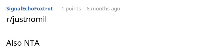Screenshot of a Reddit comment discussing a daughter-in-law cutting off a rude mother-in-law after years of bad behavior. Screenshot of a Reddit comment discussing a daughter-in-law cutting off a rude mother-in-law after years of bad behavior.