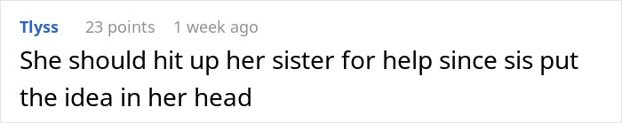 Comment discussing a woman demanding combined income and calling her boyfriend selfish with money in an online forum. Comment discussing a woman demanding combined income and calling her boyfriend selfish with money in an online forum.