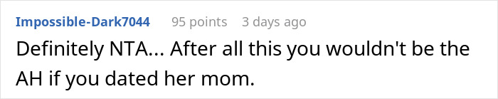 Screenshot of a Reddit comment discussing a situation involving a wife cheating and starting a new life with her lover. Screenshot of a Reddit comment discussing a situation involving a wife cheating and starting a new life with her lover.