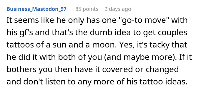 Woman couple showing matching tattoos on their arms, reflecting their bond with a boyfriend and ex relationship. Woman couple showing matching tattoos on their arms, reflecting their bond with a boyfriend and ex relationship.