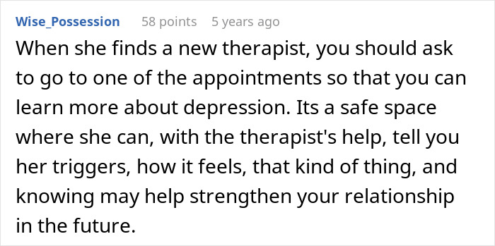 Comment about learning depression and strengthening relationships after snapping at girlfriend, highlighting depressed is not an excuse for being lazy. Comment about learning depression and strengthening relationships after snapping at girlfriend, highlighting depressed is not an excuse for being lazy.