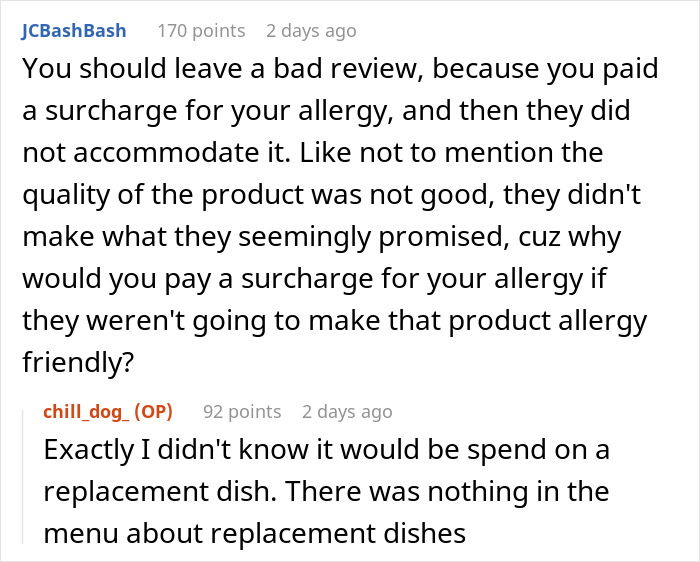 Comments discussing wedding vendors failing to accommodate allergy needs, leaving bride without cupcakes. Comments discussing wedding vendors failing to accommodate allergy needs, leaving bride without cupcakes.