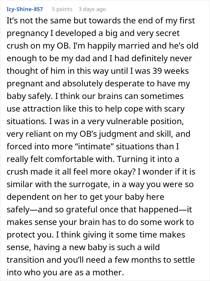 New Mom Is “Losing Her Mind” Over Her Complicated Feelings For Her Baby’s Surrogate