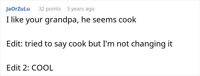 Comment on a post mentioning grandpa and funny edits about the word cook, relating to golden child lost parents money crypto. Comment on a post mentioning grandpa and funny edits about the word cook, relating to golden child lost parents money crypto.