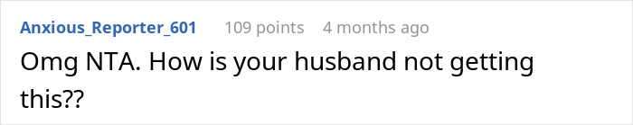 Reddit comment discussing MIL ruining birthday by being a no-show and daughter-in-law refusing future celebrations at their house. Reddit comment discussing MIL ruining birthday by being a no-show and daughter-in-law refusing future celebrations at their house.