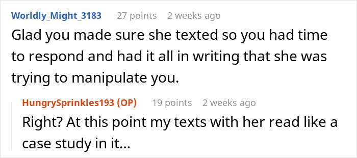 Reddit conversation showing a user calling out bestie after she rejected him thrice and he started dating someone else. Reddit conversation showing a user calling out bestie after she rejected him thrice and he started dating someone else.