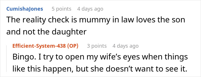 Reddit conversation about family dynamics highlighting the challenges of a family separate drive to Disneyland. Reddit conversation about family dynamics highlighting the challenges of a family separate drive to Disneyland.