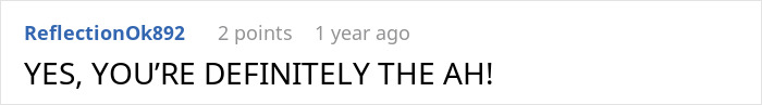 Screenshot of an online comment reading YES, YOU’RE DEFINITELY THE AH in bold black text on a white background. Screenshot of an online comment reading YES, YOU’RE DEFINITELY THE AH in bold black text on a white background.