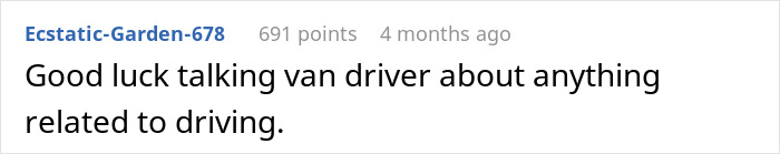 Comment on a forum post about a male Karen frequently blocking a neighbor&rsquo;s driveway, with advice to involve the cops.