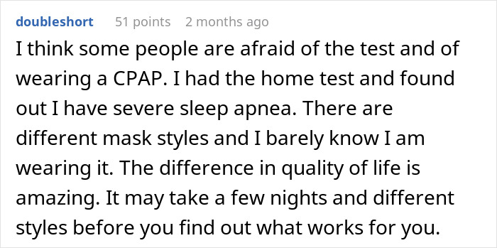 Text post on a social media forum discussing burden on a burnt-out wife and husband&rsquo;s inability to feed the baby at night.
