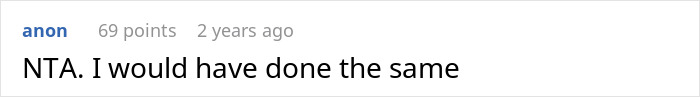 Screenshot of an online comment discussing a woman setting a boundary about disabled brother’s care after a drop-off incident. Screenshot of an online comment discussing a woman setting a boundary about disabled brother’s care after a drop-off incident.