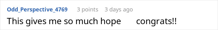 Screenshot of a forum comment expressing hope and congratulations related to an easily replaceable employee losing a big client. Screenshot of a forum comment expressing hope and congratulations related to an easily replaceable employee losing a big client.