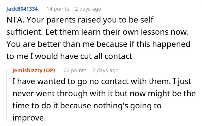 Reddit conversation discussing parents spoiling daughter, neglecting son, and consequences of going broke. Reddit conversation discussing parents spoiling daughter, neglecting son, and consequences of going broke.
