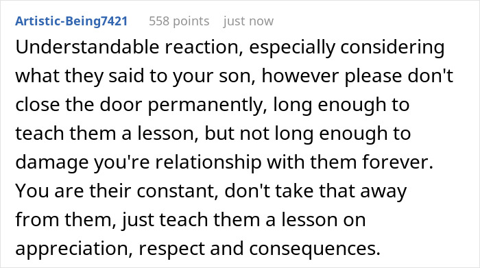 Comment on Lady hurt by how stepkids turn cruel when bio mom visits, expressing advice on maintaining respect and relationship boundaries. Comment on Lady hurt by how stepkids turn cruel when bio mom visits, expressing advice on maintaining respect and relationship boundaries.